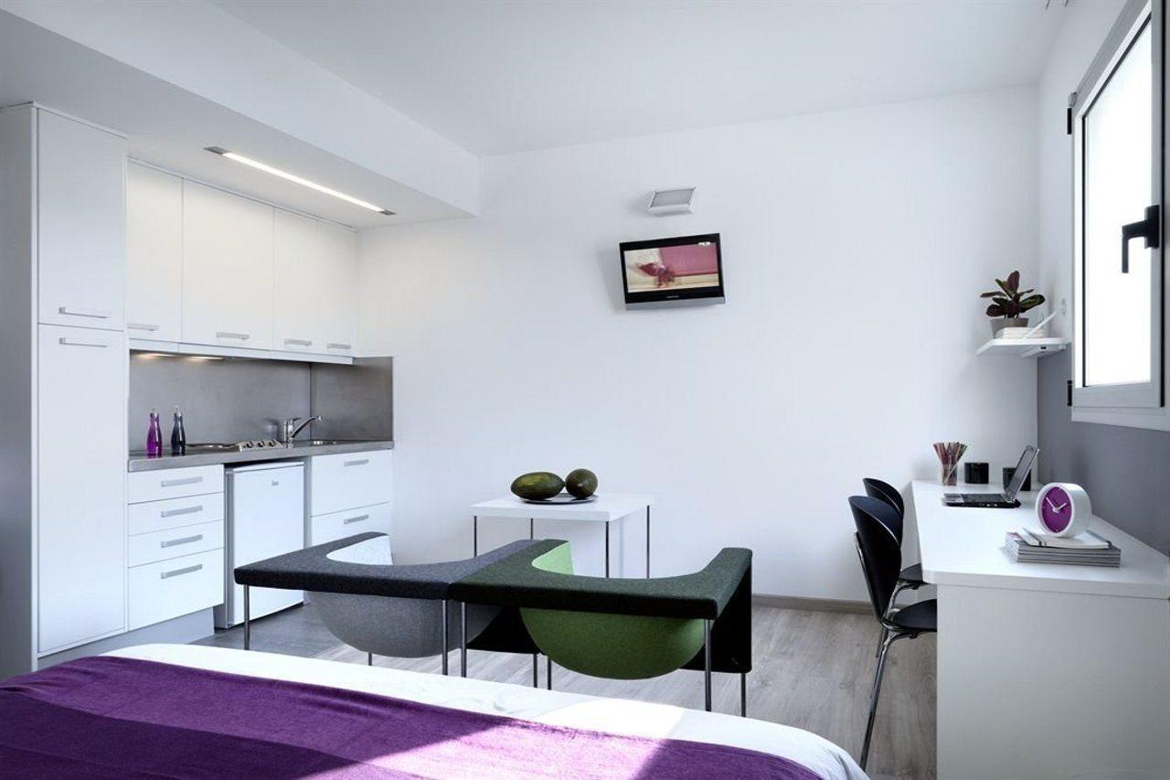 Residencia Melon District Marina Hotel Barcelona Exterior photo