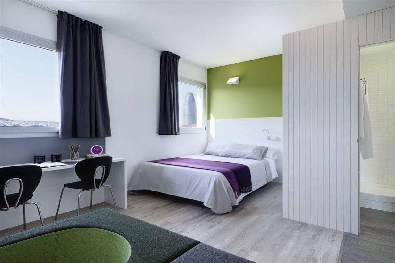 Residencia Melon District Marina Hotel Barcelona Exterior photo